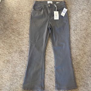 NWT!! Frame- Le Crop Mini Boot Sateen (Size-26)